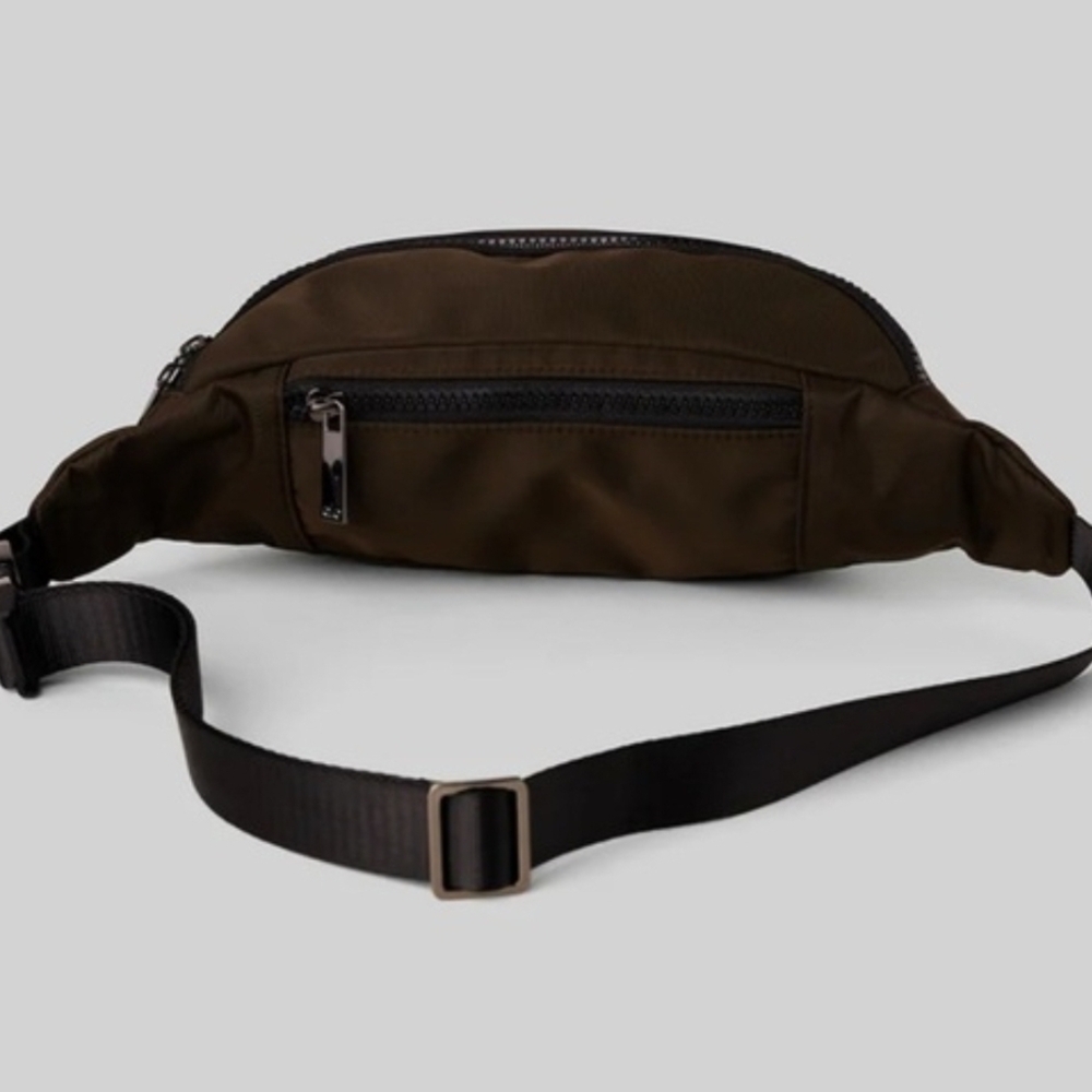 ALO Yoga Dark Brown Belt Bag - Picture 2 of 4